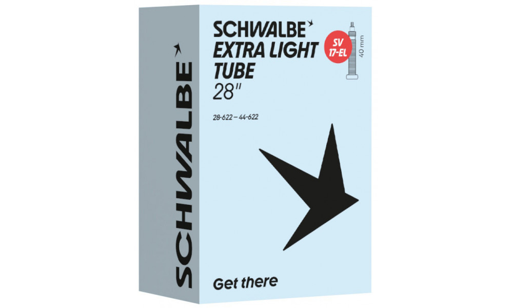 Kamera 28" Schwalbe SV17-EL 40mm Extra Light (28/44-622) - 1