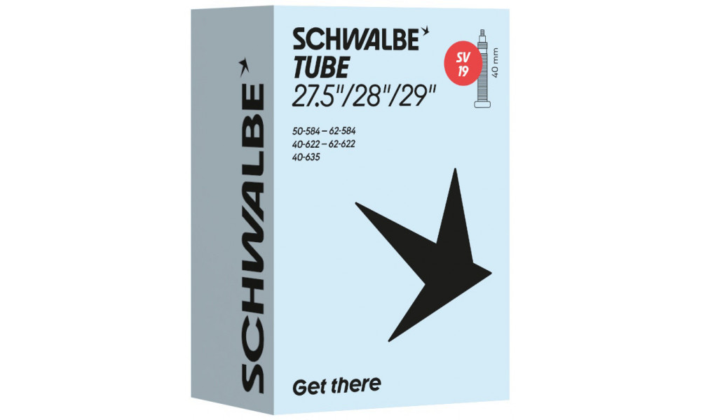 Kamera 27.5/28" Schwalbe SV19 40mm (40/62-584/635) 
