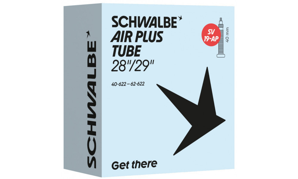 Kamera 28/29" Schwalbe SV19-AP 40mm Air Plus (40/62-622) - 1