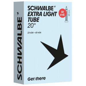 Kamera 20" Schwalbe SV6-EL 40mm Extra Light (23/40-406)