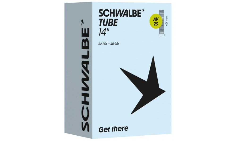 Kamera 14" Schwalbe AV2S 40mm (32/40-254) - 1