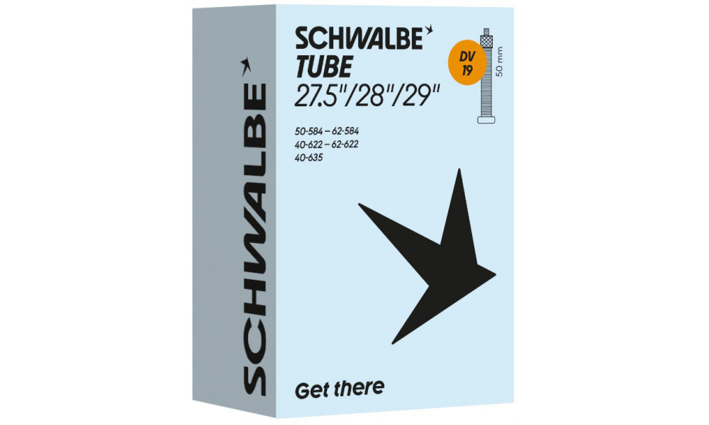 Kamera 27.5/28" Schwalbe DV19 50mm (40/62-584/635) 