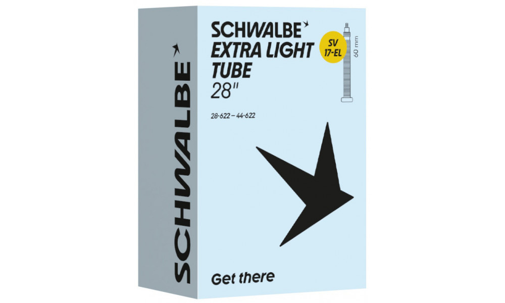 Kamera 28" Schwalbe SV17-EL 60mm Extra Light (28/44-622) 