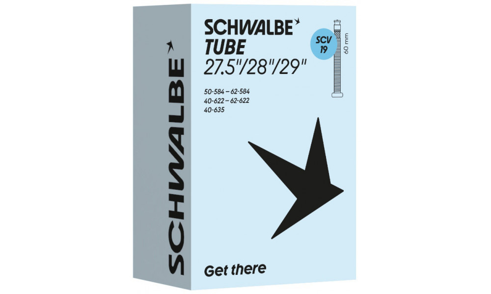 Kamera 27.5/28" Schwalbe SCV19 60mm (40/62-584/635) - 1