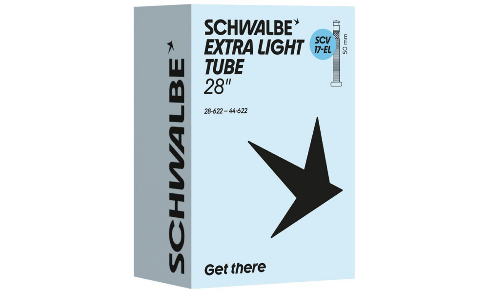 Kamera 28" Schwalbe SCV17-EL 50mm Extra Light (28/44-622) 