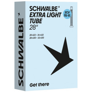 Kamera 27/28" Schwalbe SCV15L-EL 80mm Extra Light (28/34-622/630)