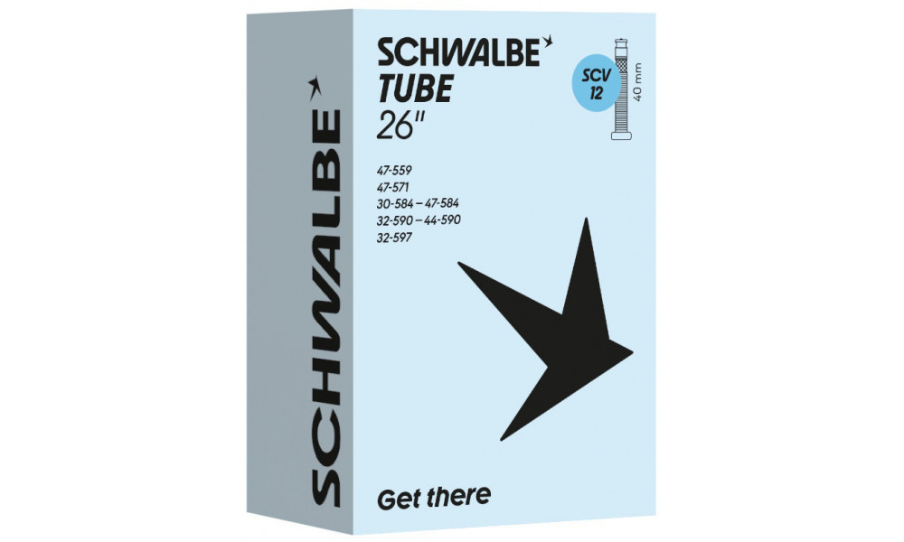 Kamera 26" Schwalbe SCV12 40mm (30/47-559/597) - 1
