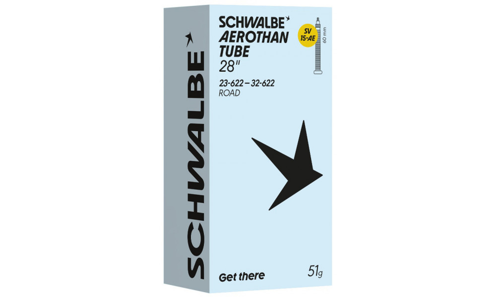 Kamera 28" Schwalbe SV15-AE Aerothan 60mm (23/32-622) - 1