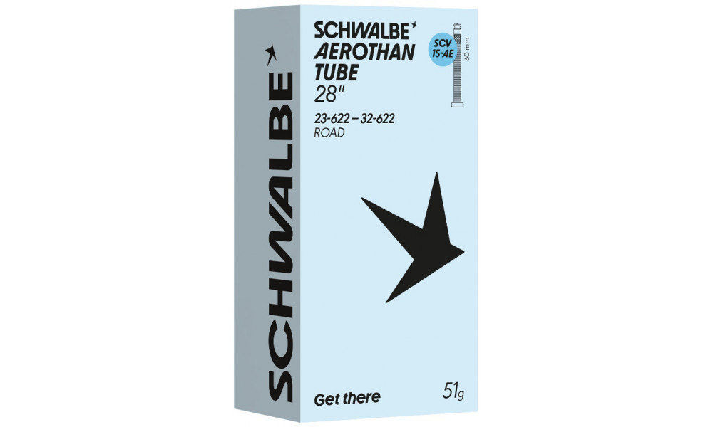 Kamera 28" Schwalbe SCV15-AE Aerothan 60mm (23/32-622) - 1