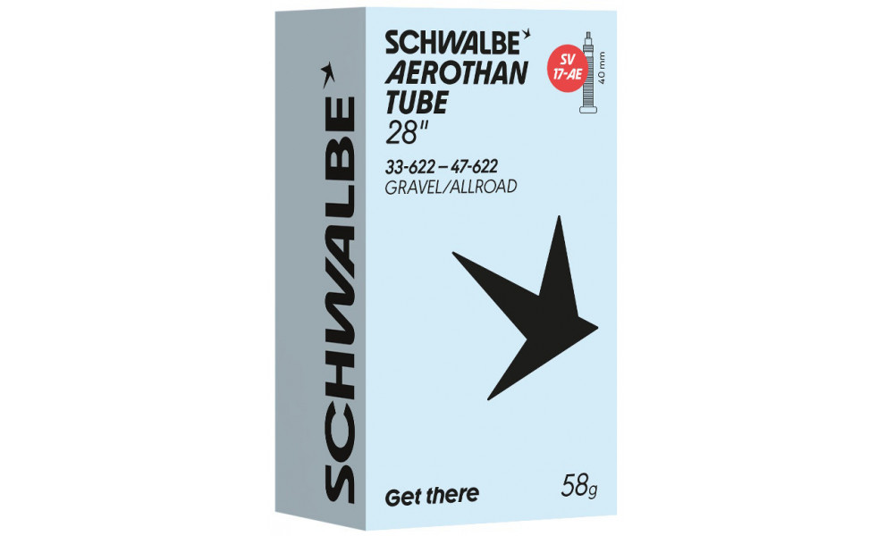 Kamera 28" Schwalbe SV17-AE Aerothan 40mm (33/47-622) - 1