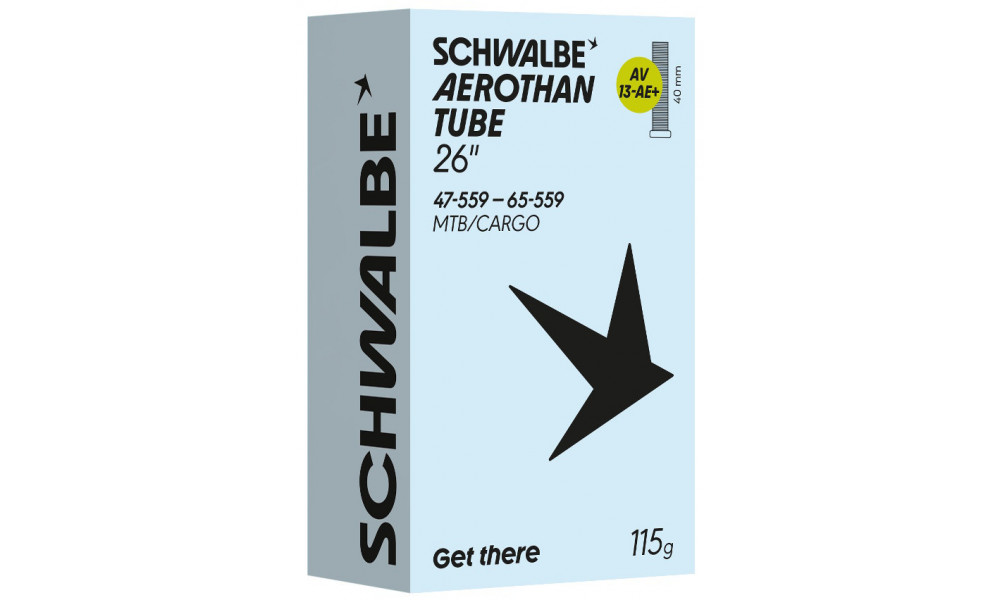 Kamera 26" Schwalbe AV13-AE+ Aerothan 40mm (47/65-559) - 1