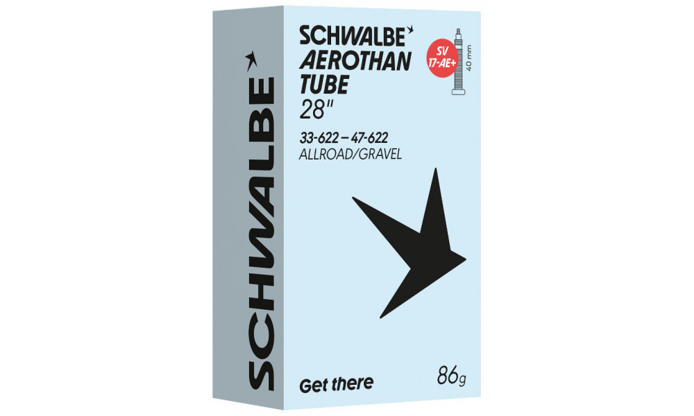 Kamera 28" Schwalbe SV17-AE+ Aerothan 40mm (33/47-622) - 1