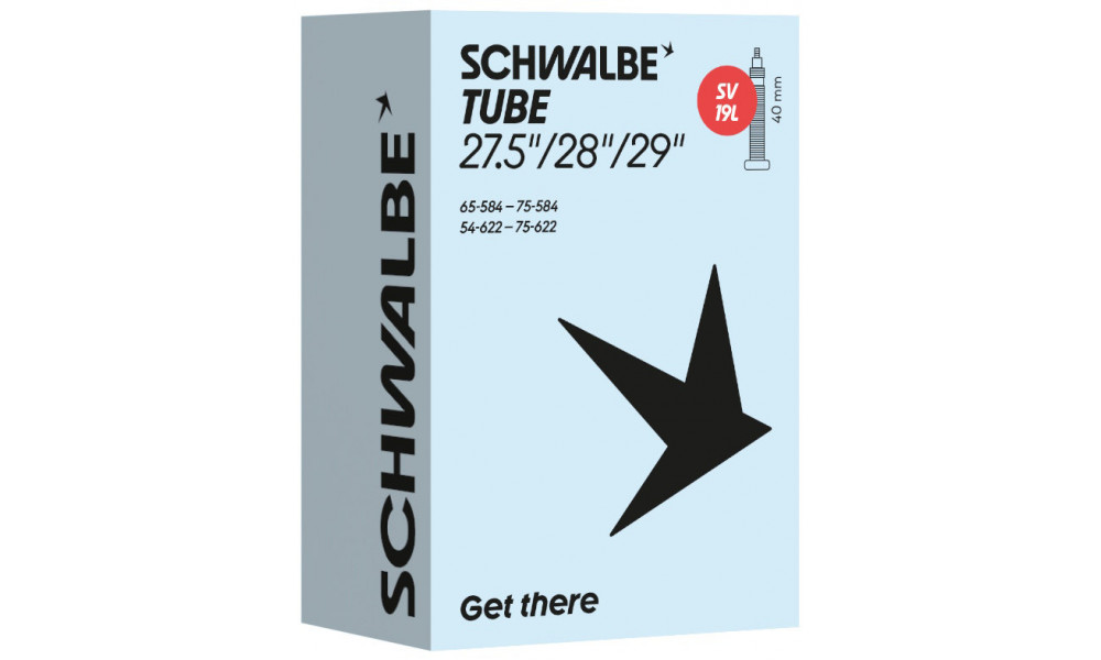 Kamera 29/27.5+" Schwalbe SV19L 40mm (54/75-584/622) 