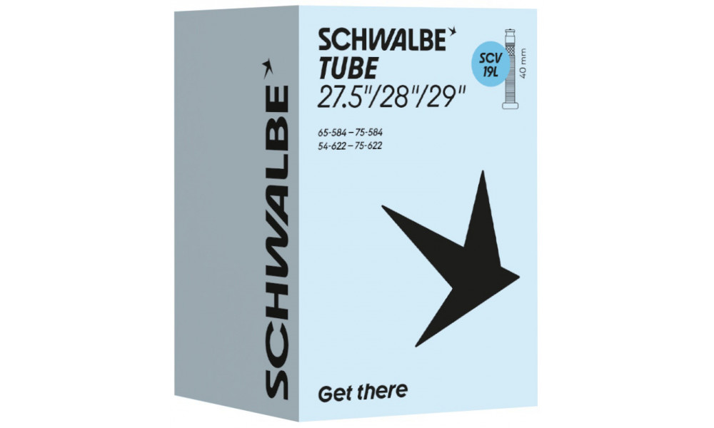 Kamera 29/27.5+" Schwalbe SCV19L 40mm (54/75-584/622) 