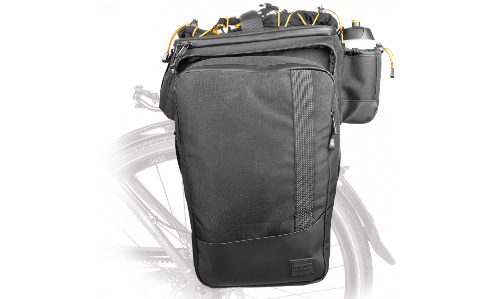Kelioninis krepšys ant bagažinės SKS Infinity Urban XL black - 7