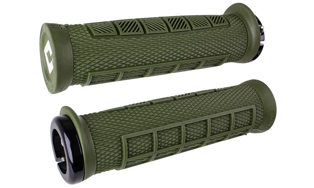 Vairo rankenėlės ODI Elite Pro V2.1 Lock On Army Green-Black 