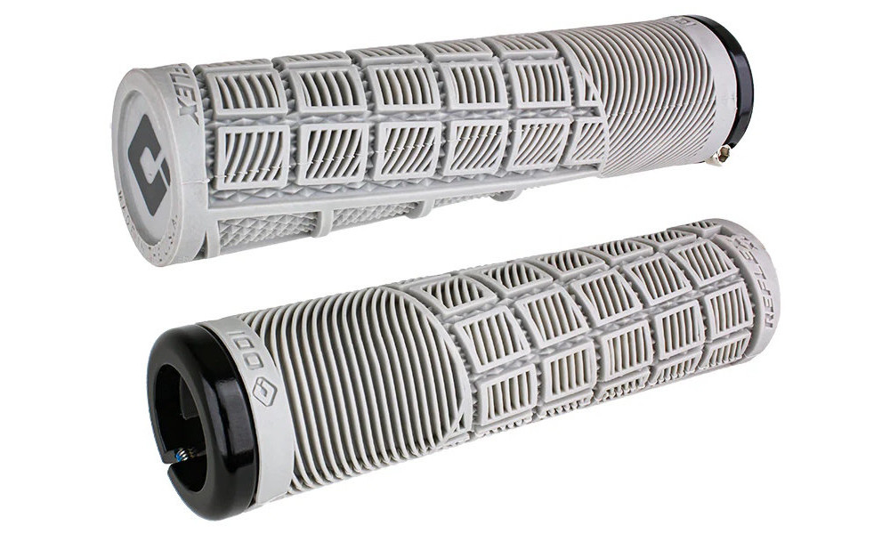 Vairo rankenėlės ODI Reflex XL v2.1 Lock-On MTB 135mm Graphite/Grey 