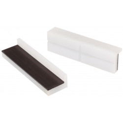 Įrankis Cyclus Tools protective soft plastic vice jaws prisma magnetic 100 mm 2 vnt. (720308)