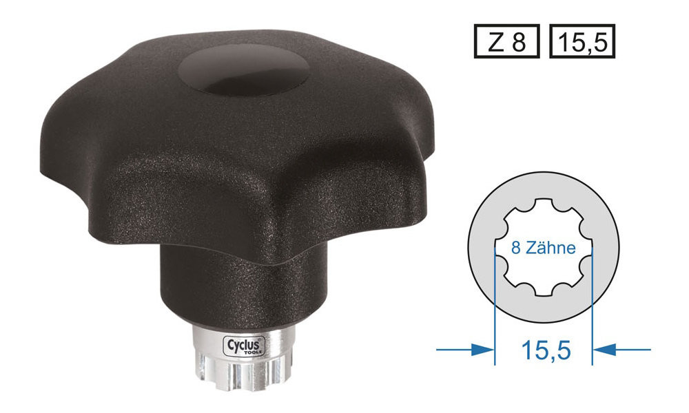 Įrankis Cyclus Tools for crank arm installation/removal Hollowtech II (720377) - 2