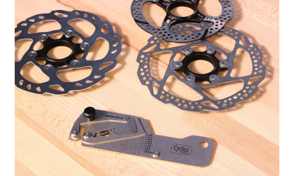 Įrankis Cyclus Tools brake disc wear indicator stainless steel (720398) - 4