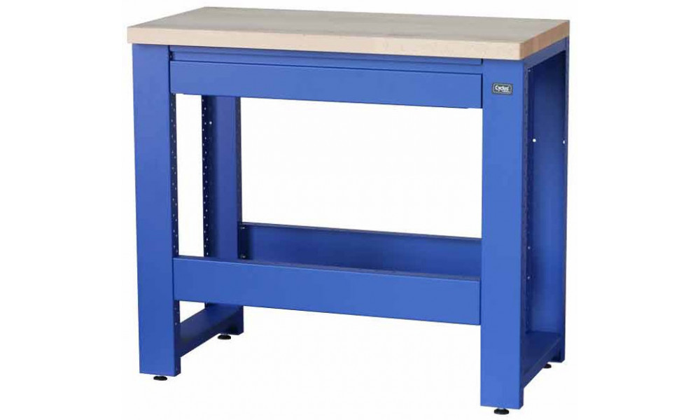 Darbo stalas servisui Cyclus Tools System 500 with pull-out drawer 89 x 100 x 50 cm blue (720808) 