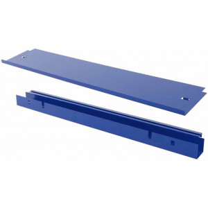 Darbo stalo servisui dalis Cyclus Tools System 500 media board 10 x 100 x 6 cm for perforated wall 720810 blue (720811)