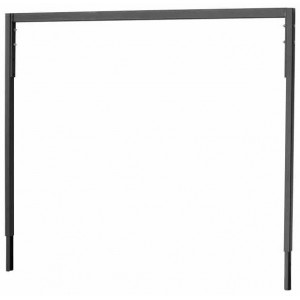 Darbo stalo servisui dalis Cyclus Tools System 500 telescopic tire / frame hanging rail 89 x 100 x 3 cm for wall 720860 (720863)