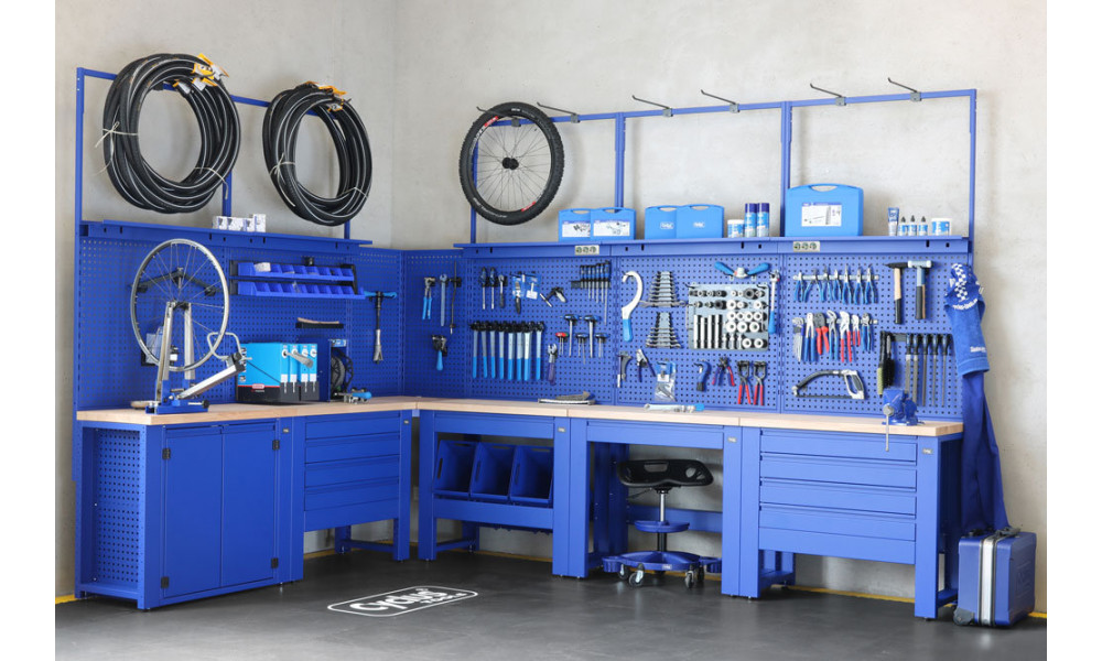 Darbo stalas servisui Cyclus Tools Ralf System 500 37-piece 259 x 500 x 50 cm blue (720897) - 2