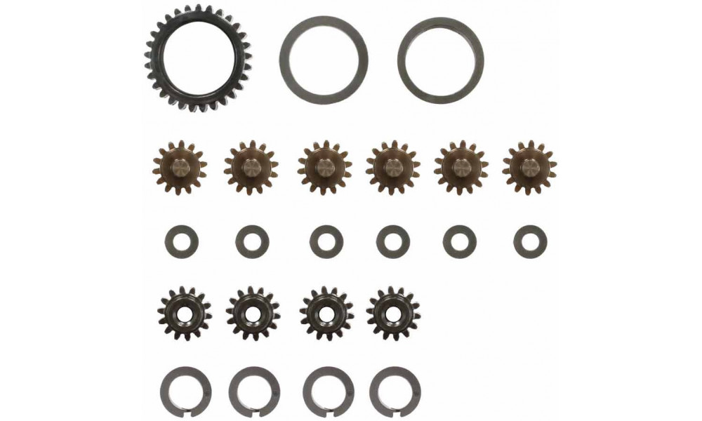 Įrankio dalių komplektas Cyclus Tools cogwheels and bearings for dual disc mount facing tool 720236 (720967) 