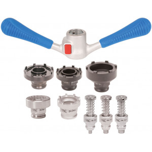 Raktų komplektas Cyclus Tools Snap.In holder with e-bike lockring removal/installation tools for Bosch/Panasonic (729990)