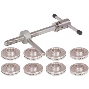 Raktų komplektas Cyclus Tools bottom bracket press with 5 bushing pairs for 24/30 mm Press-Fit Shimano / SRAM / Campagnolo / FS