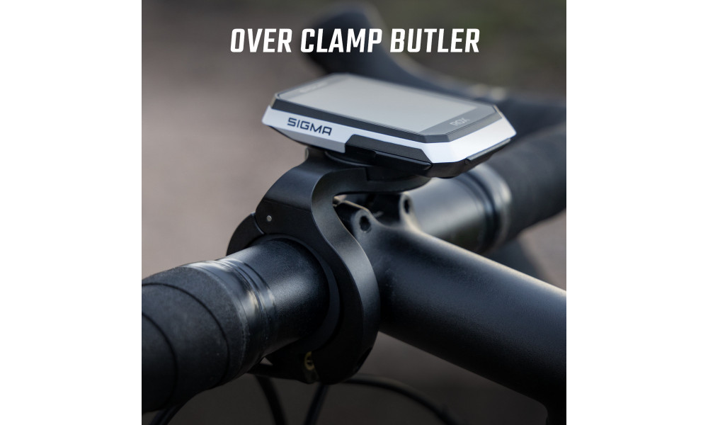 Dviračio kompiuteris SIGMA ROX 4.0 Endurance GPS White HR Set - 6