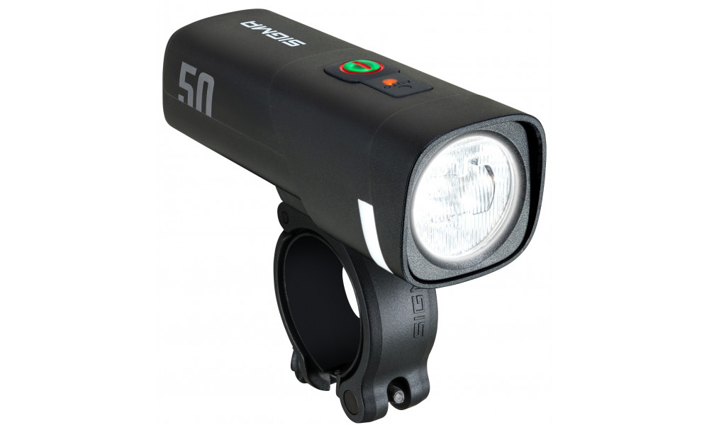 Priekinė lempa Sigma AURA 50 USB - 2