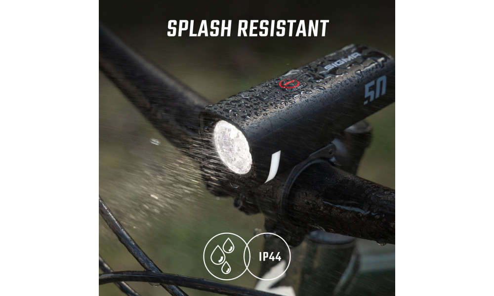 Priekinė lempa Sigma AURA 50 USB - 6