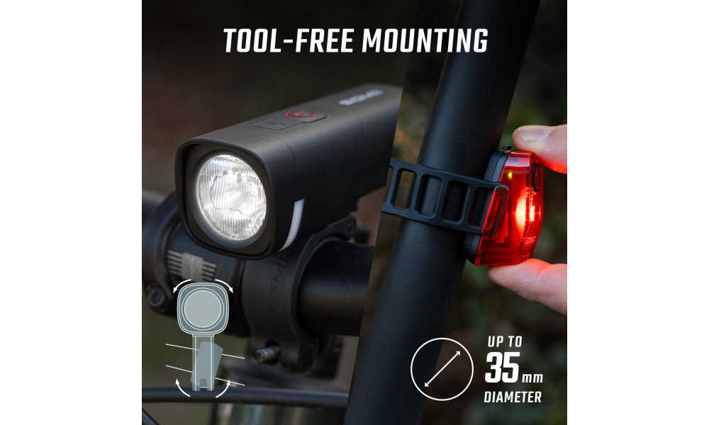 Apšvietimo komplektas Sigma Aura 50 + Hiro 10 USB - 3