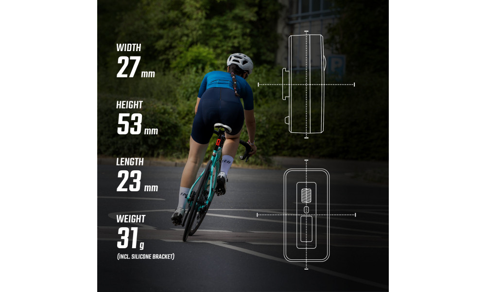 Galinė lempa Sigma Hiro 70 USB - 12