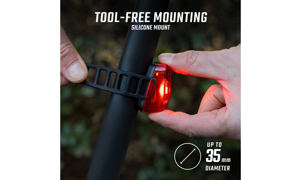 Apšvietimo komplektas Sigma Buster 150 + Nyte 10 USB - 12