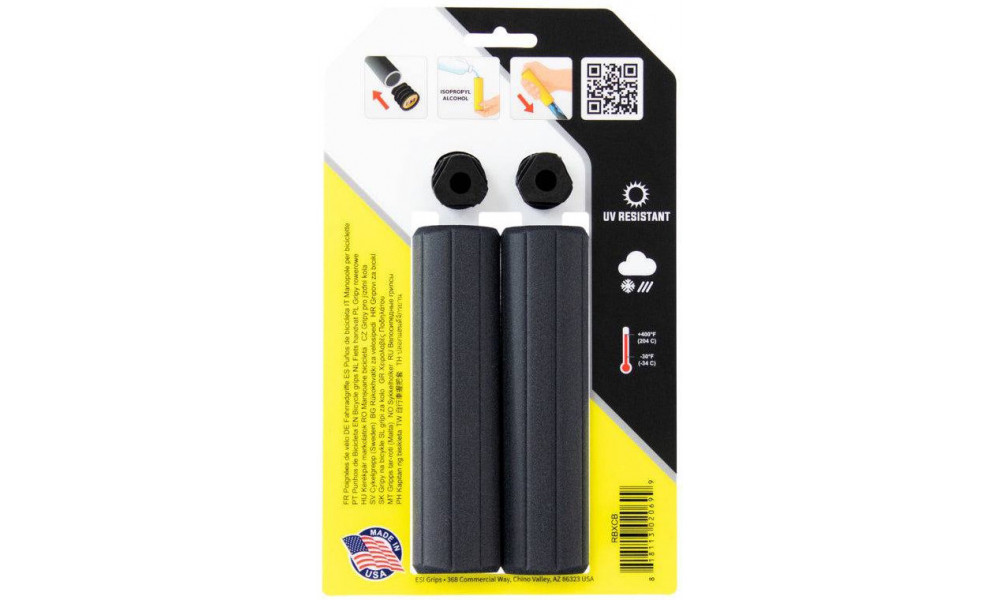 Vairo rankenėlės ESI Ribbed Extra Chunky black - 2