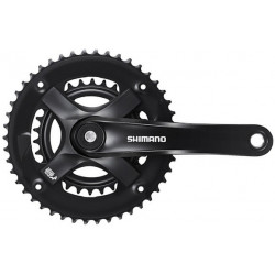 Priekinis žvaigždžių blokas Shimano Tourney FC-TY501-2 170mm 2x6/7/8-speed 46x30T