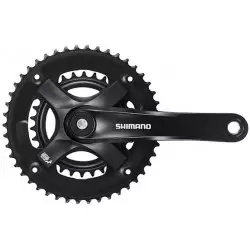 Priekinis žvaigždžių blokas Shimano Tourney FC-TY501-2 170mm 2x6/7/8-speed 46x30T