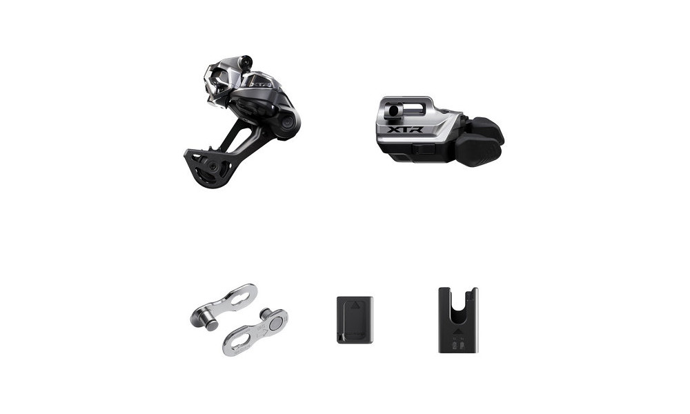Važiuoklės atnaujinimo dalių komplektas Shimano XTR Di2 RD-M9250 SGS + SW-M9250-IR I-Spec EV 1x12-speed 