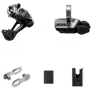 Važiuoklės atnaujinimo dalių komplektas Shimano XTR Di2 RD-M9250 SGS + SW-M9250-R clamp 1x12-speed