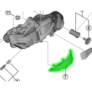 Baterijos laikiklis Shimano XTR Di2 RD-M9250 SGS/GS
