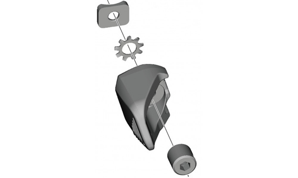 Pavarų perjungimo rankenėlės remonto komplektas Shimano SW-M9250-R Lever Y Unit 