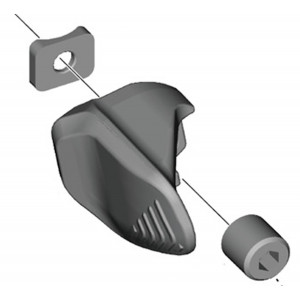 Pavarų perjungimo rankenėlės remonto komplektas Shimano SW-M9250-R Lever X Unit