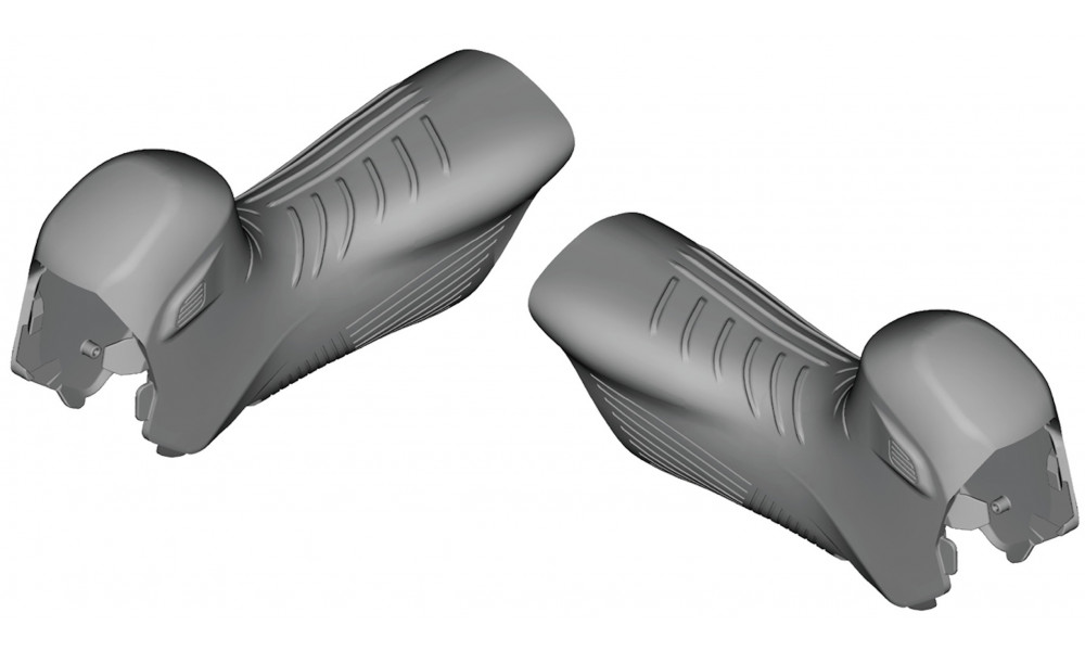 Pavarų perjungimo rankenėlių dangteliai Shimano GRX Di2 ST-RX825 (pora) 