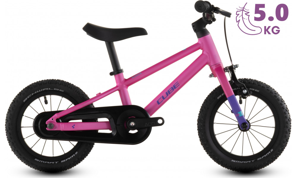 Dviratis Cube Numove 120 RT fucsia'n'plum 2026 - 7