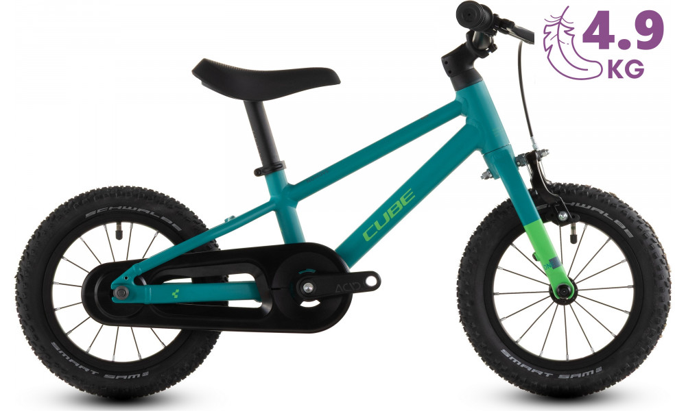 Dviratis Cube Numove 120 RT seagreen'n'green 2026 - 7