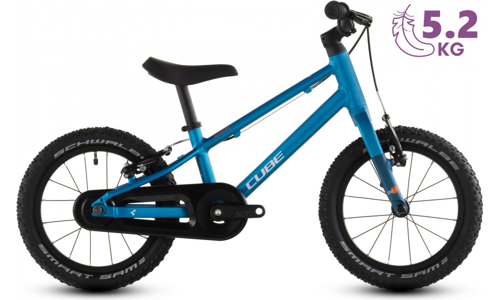Dviratis Cube Numove 140 topasblue'n'nebula 2026 - 8