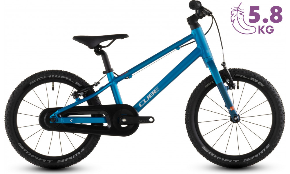 Dviratis Cube Numove 160 topasblue'n'nebula 2026 - 8